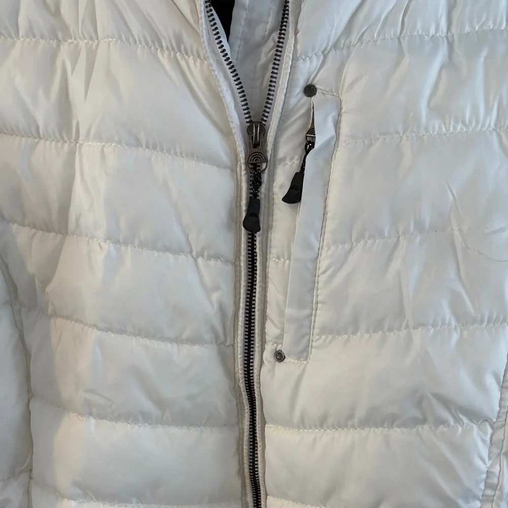 Women's Southpole white ski/puffer jacket - Picture 2 of 9